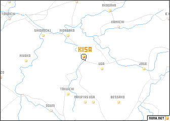 map of Kisa