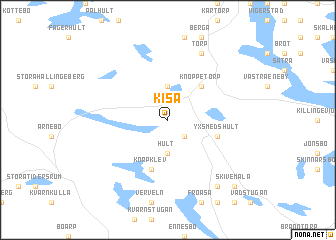 map of Kisa