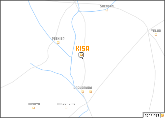 map of Kisa