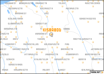 map of Kisbabod