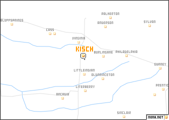 map of Kisch