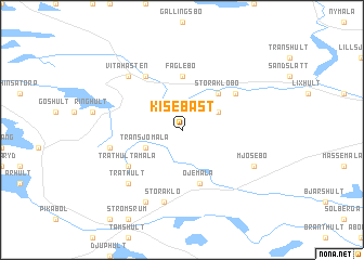 map of Kisebast