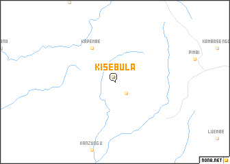 map of Kisebula