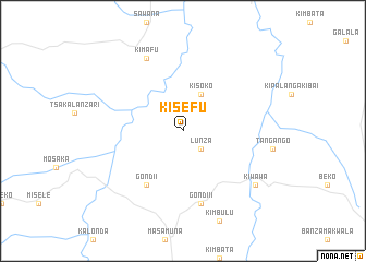 map of Kisefu