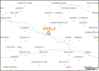 map of Kisele