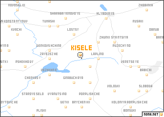 map of Kisele