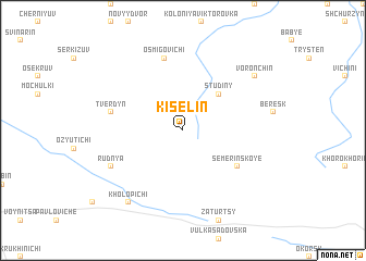 map of Kiselin