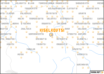 map of Kiselkovtsi