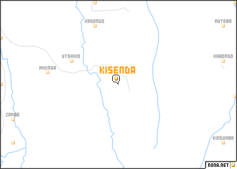 map of Kisenda