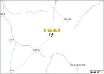 map of Kisenda