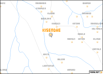 map of Kisendwe