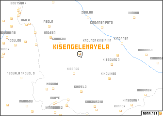 map of Kisengélé Mayéla