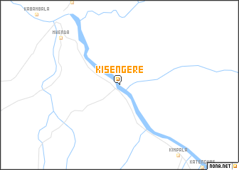 map of Kisengere