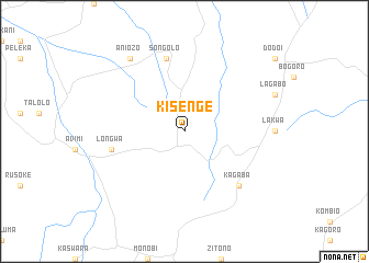 map of Kisenge