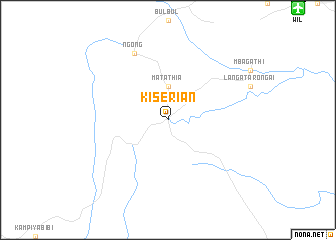 map of Kiserian