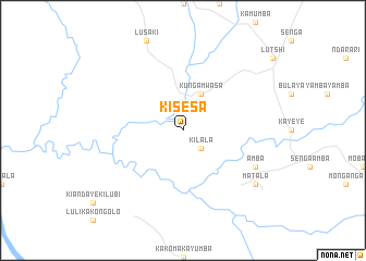 map of Kisesa