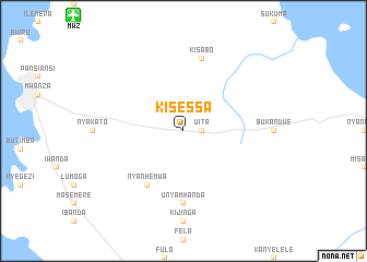 map of Kisessa