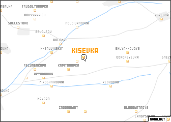 map of Kisevka