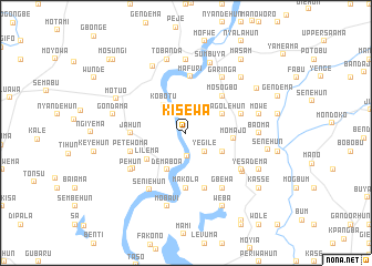 map of Kisewa