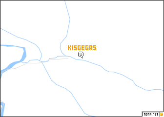 map of Kisgegas