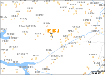 map of Kishaj