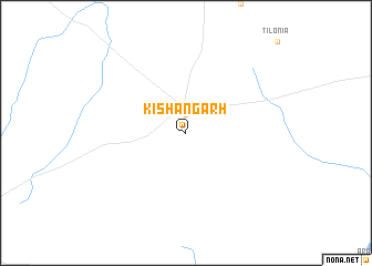 map of Kishangarh