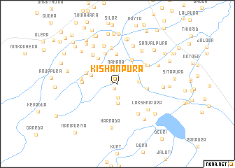 map of Kishanpura