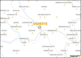 map of Kishenye