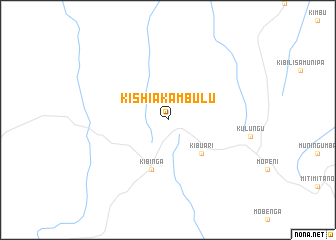 map of Kishia-Kambulu
