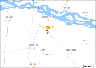 map of Kishie
