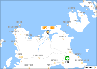 map of Kishiku