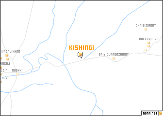 map of Kishingi