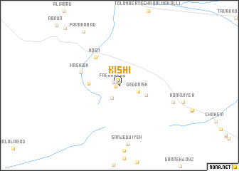map of Kīshī