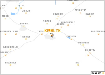 map of Kishlyk