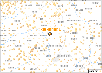 map of Kishna Gal