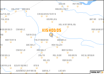 map of Kishódos