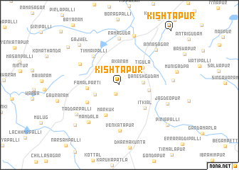 map of Kishtāpur