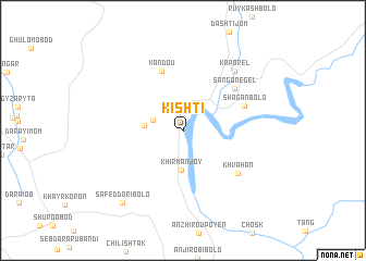 map of Kishti