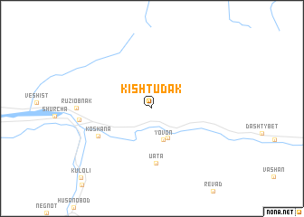 map of Kishtudak