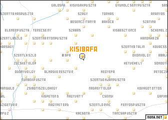 map of Kisibafa