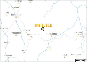 map of Kisielele