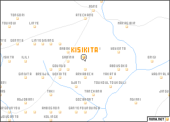 map of Kisikita