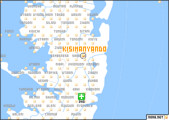 map of Kisimanyando