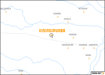 map of Kisingipumba