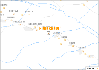 map of Kisiskhevi