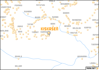 map of Kiskasen