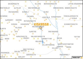 map of Kiskassa