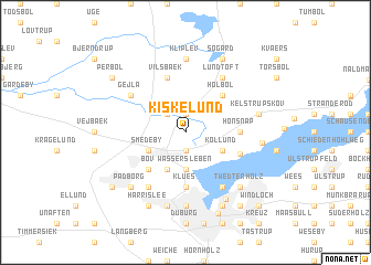 map of Kiskelund