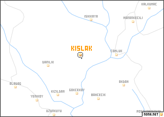 map of Kışlak