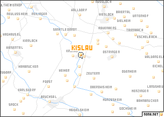 map of Kislau